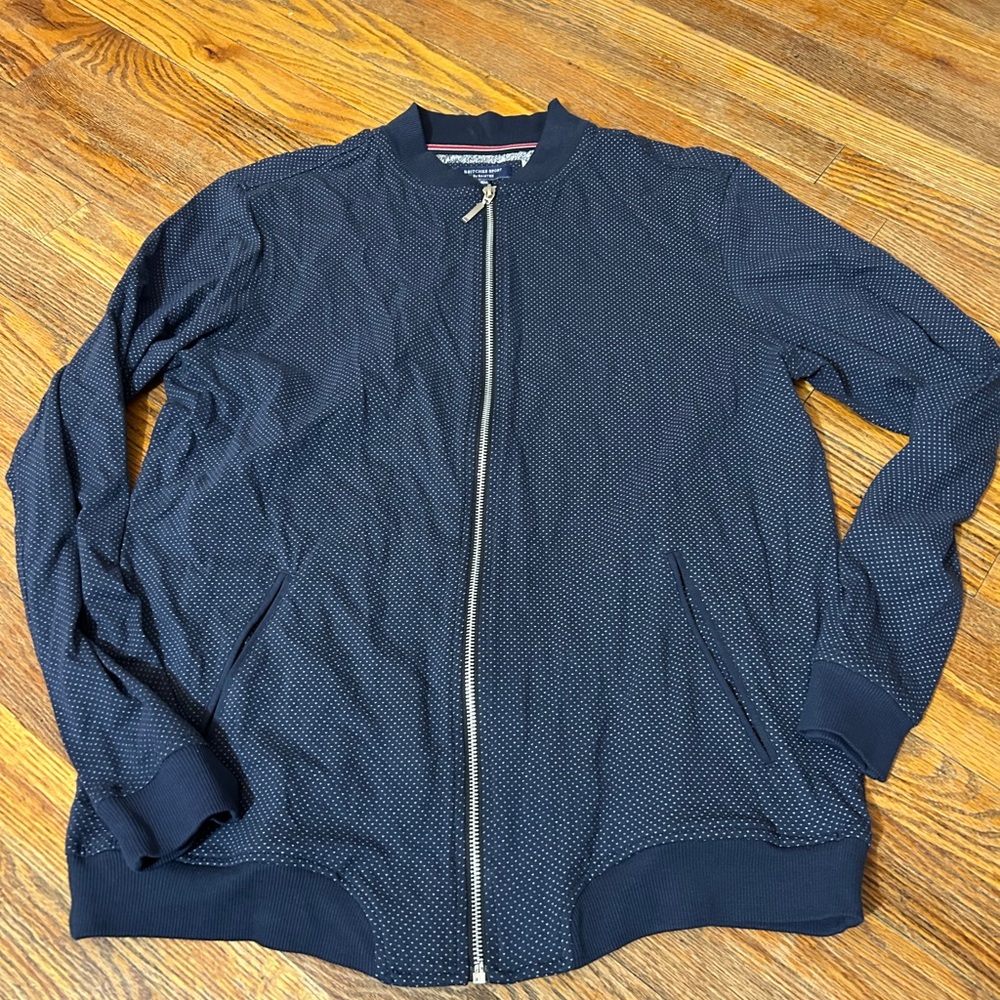 Men's Classic Navy Zip-Up